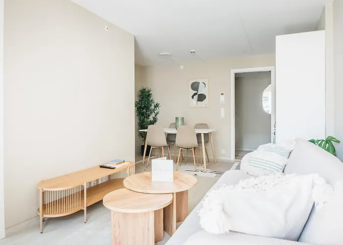 Urban - Scandinavian Comfort With Private Balcony 公寓 卑爾根
